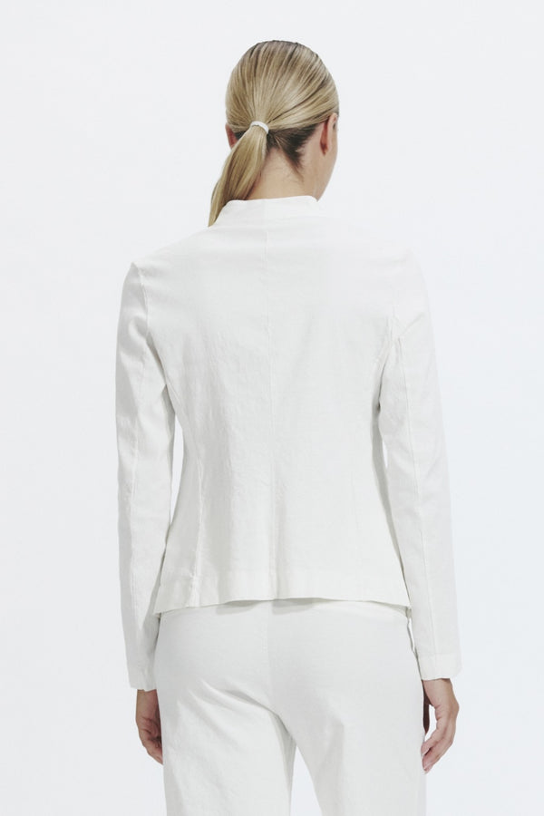 Cotton Stretch Jacket white