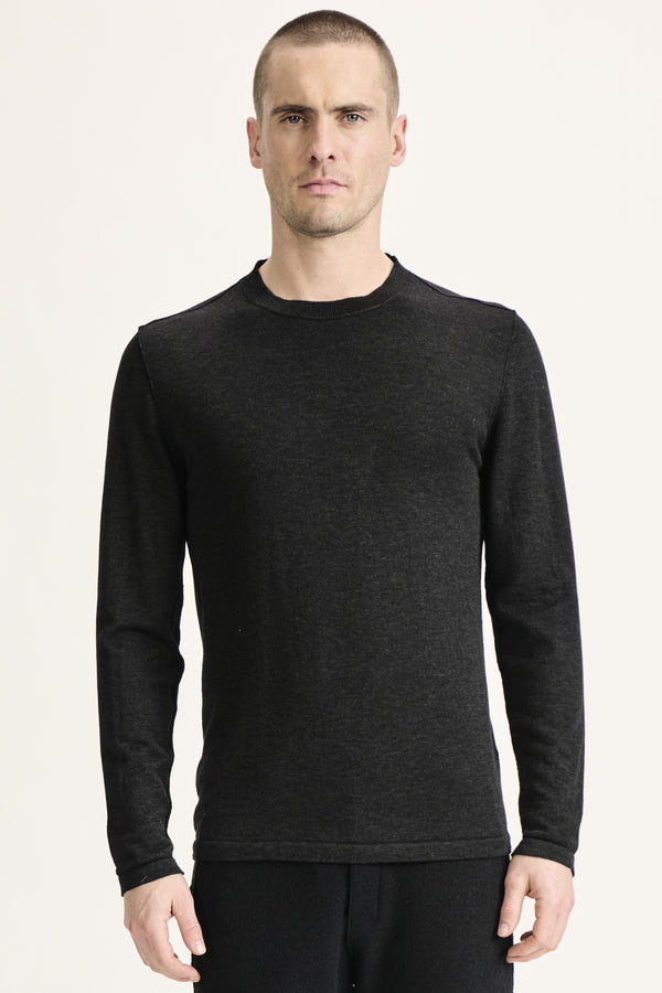 Wool and viscose Pullover