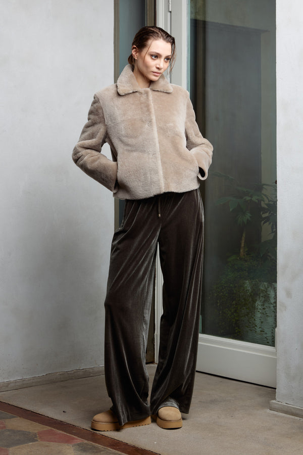 SHEARLING JACKET
