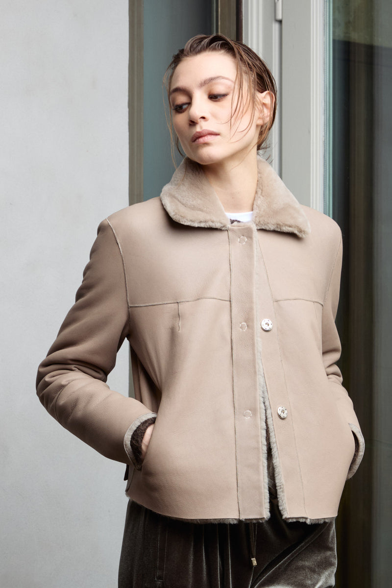 SHEARLING JACKET