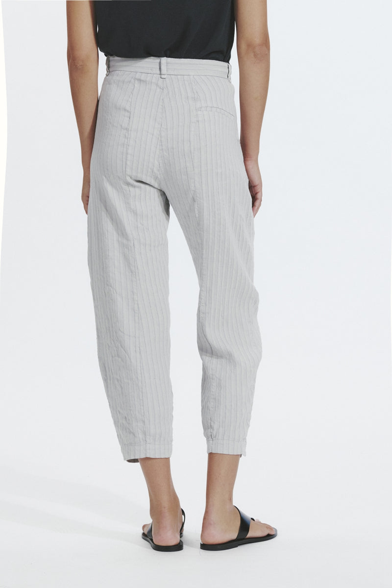 Pants with Stripes light grey