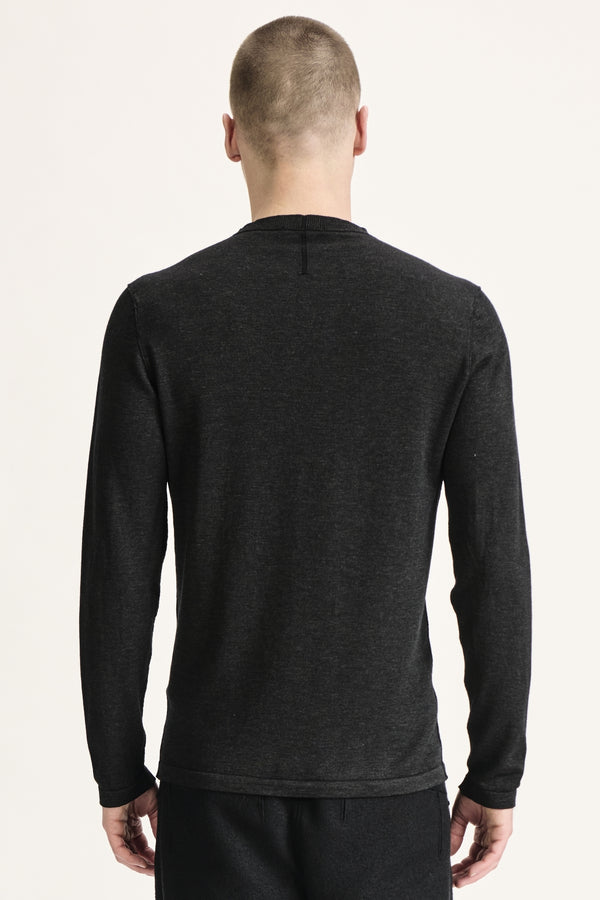 Wool and viscose Pullover