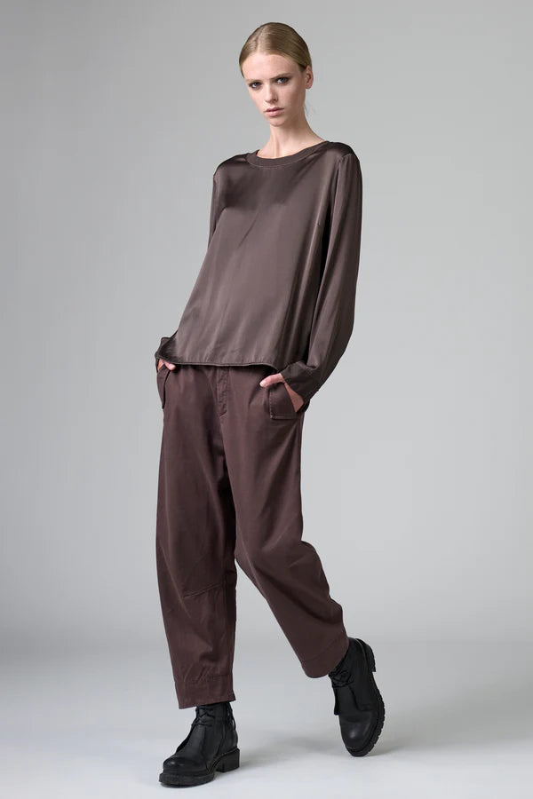 Silk stretch blouse
