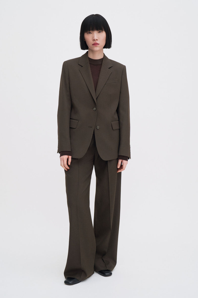 Delilah Blazer walnut brown