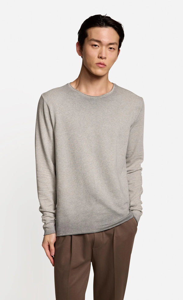 ACHKO
SWEATSHIRT AUS BAUMWOLLE grey melange