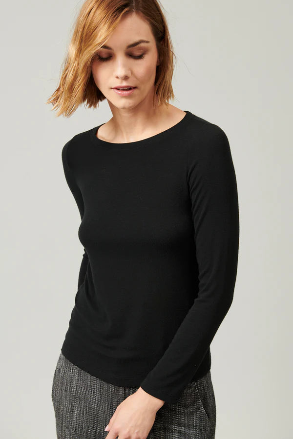 Slim fit t-shirt in stretch modal jersey