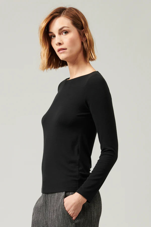 Slim fit t-shirt in stretch modal jersey