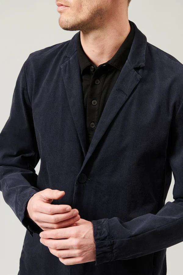 Regular-fit jacket in tencell and stretch modal