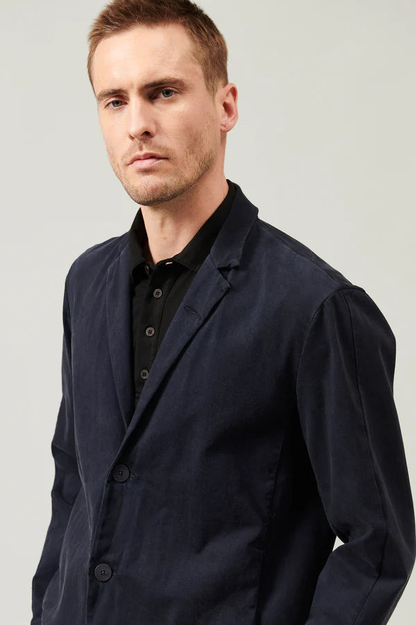 Regular-fit jacket in tencell and stretch modal