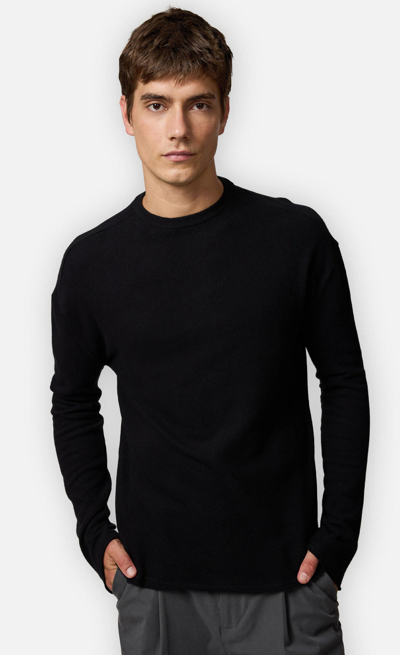 Eugeno
Sweatshirt aus gebrushter Ware black