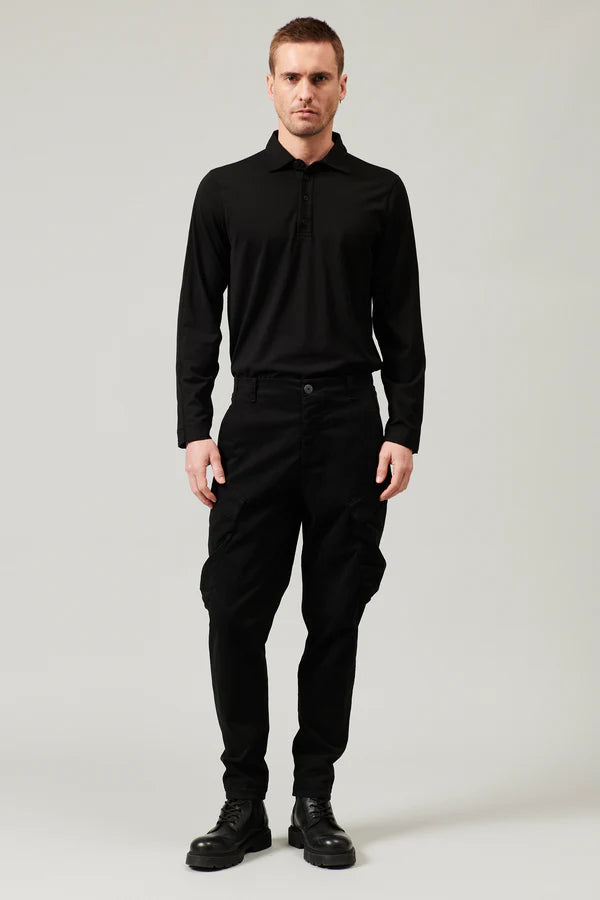 Tencel and modal stretch cargo regular-fit pant