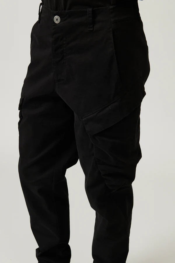 Tencel and modal stretch cargo regular-fit pant