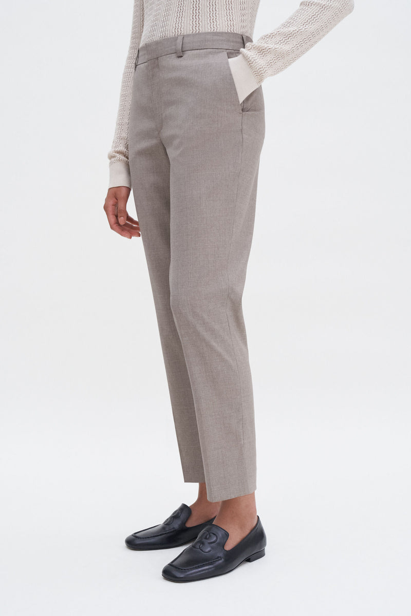 Emma Cropped Cool Wool Trousers