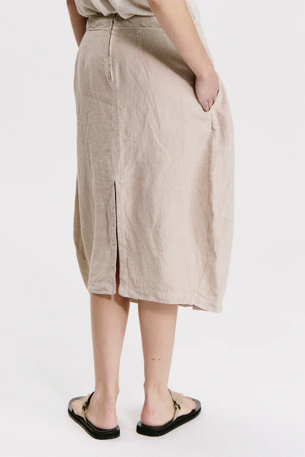 Linen skirt