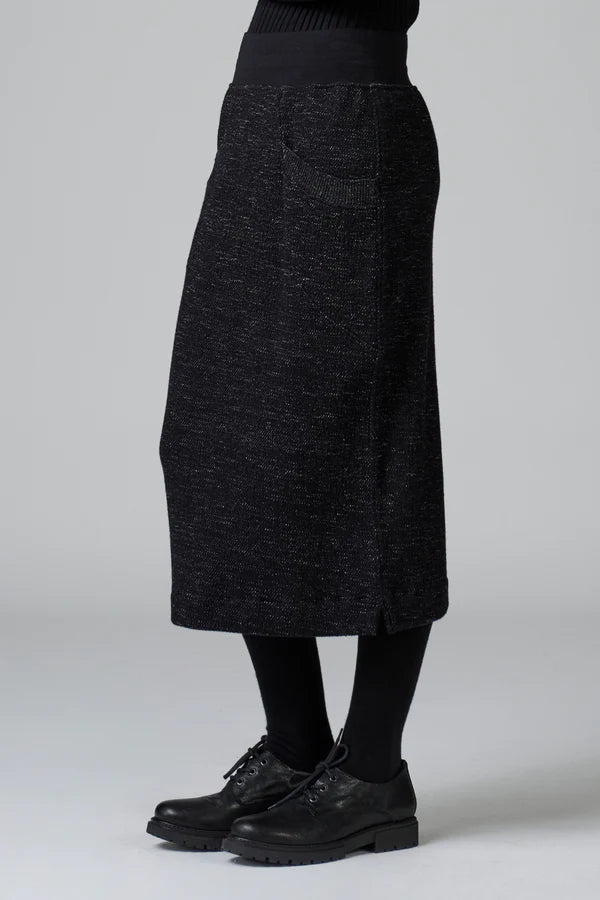 Skirt in wool and Cotton