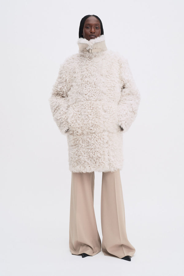 Reversible Shearling Coat