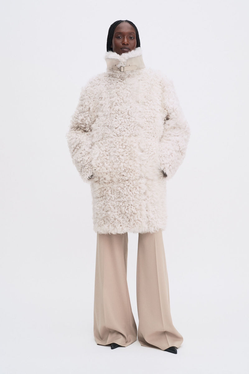 Reversible Shearling Coat