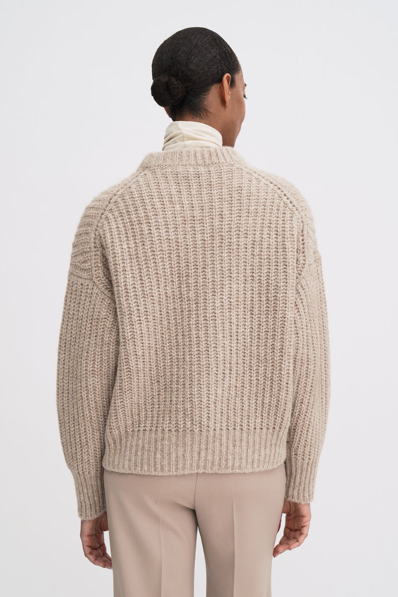 Soft Alpaca Sweater light beige