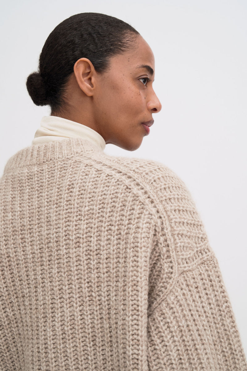 Soft Alpaca Sweater light beige