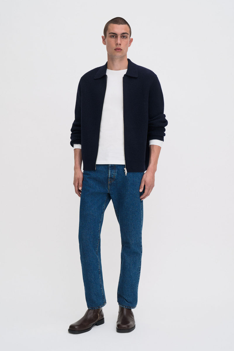 Regenerative Cotton Longsleeve Tee white