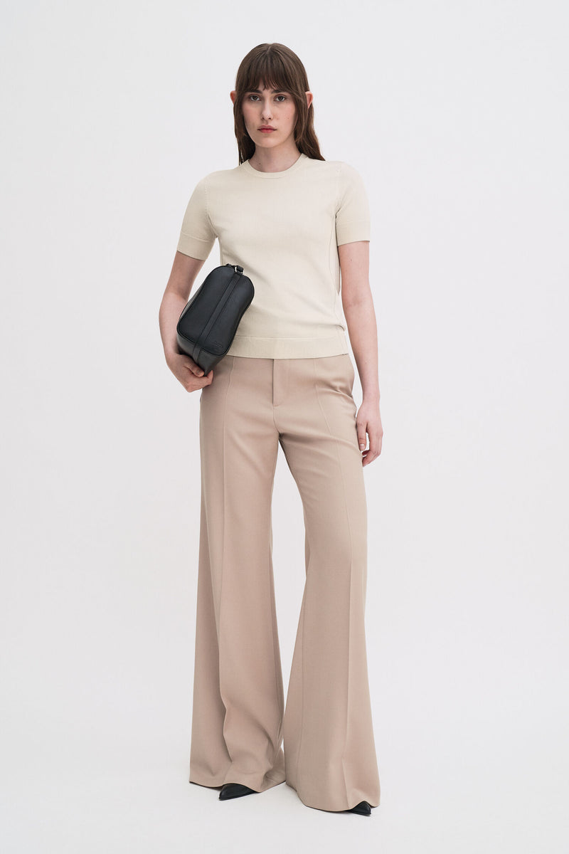 Glossy Knit Top