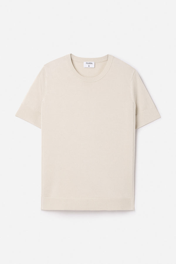 Glossy Knit Top