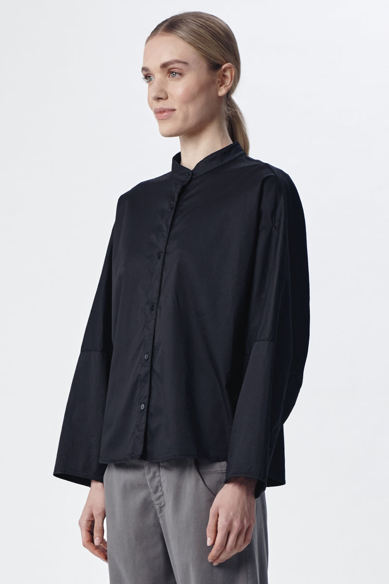 Blouse in cotton Stretch