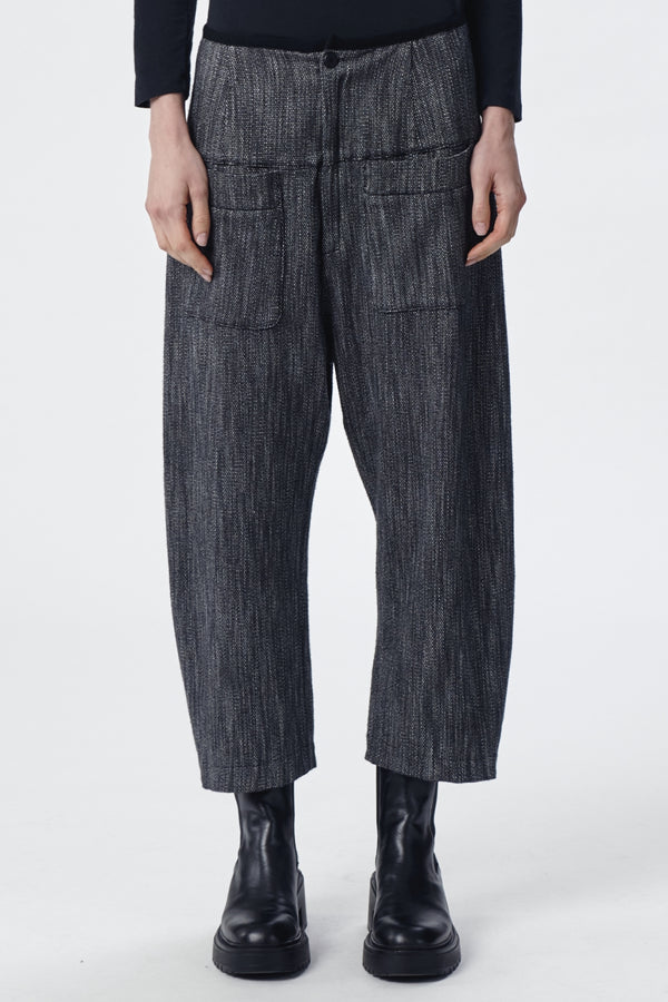 Pant in Viscose cotton Wool Stretch