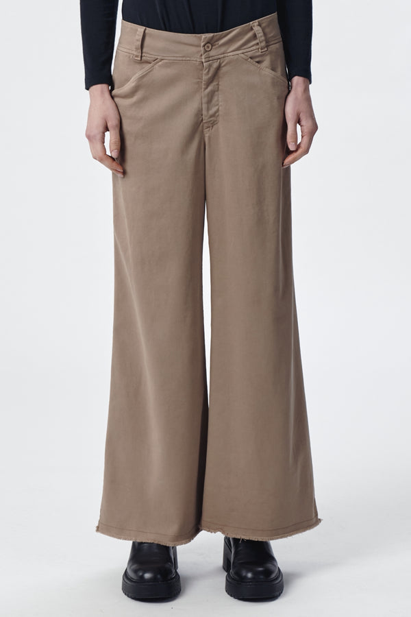 Pant in tencel Modal and cotton Stretch