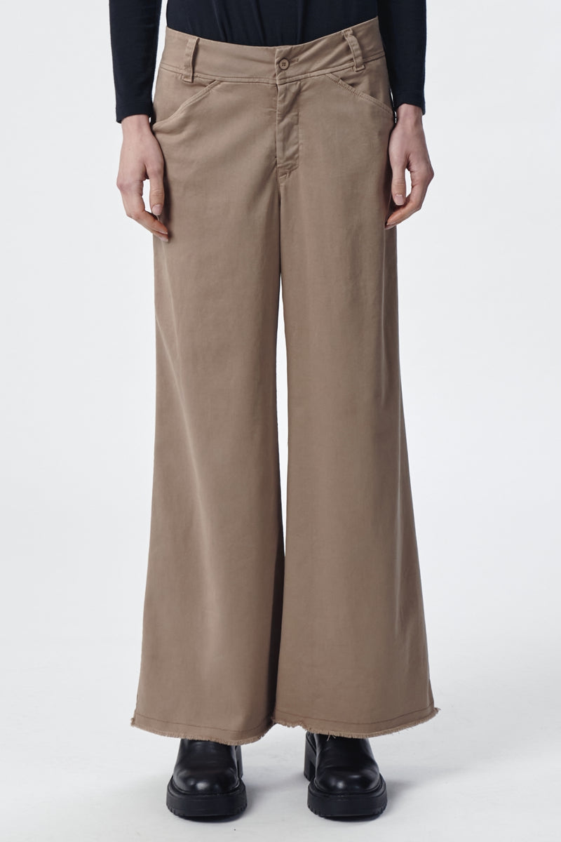 Pant in tencel Modal and cotton Stretch