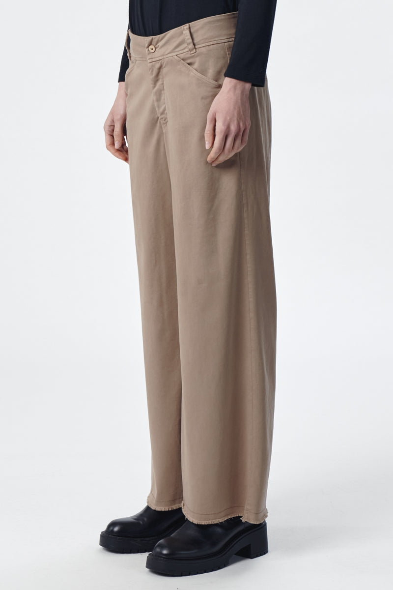 Pant in tencel Modal and cotton Stretch