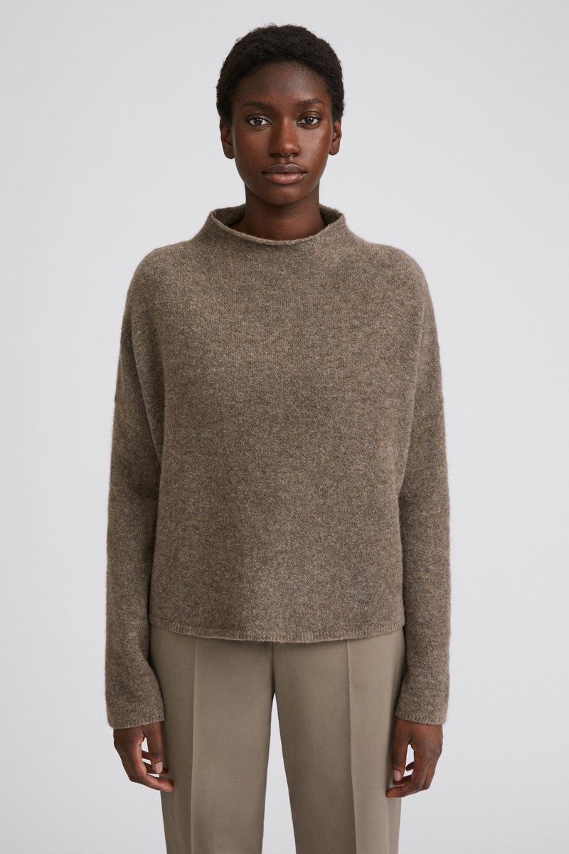 MIKA YAK FUNNELNECK SWEATER