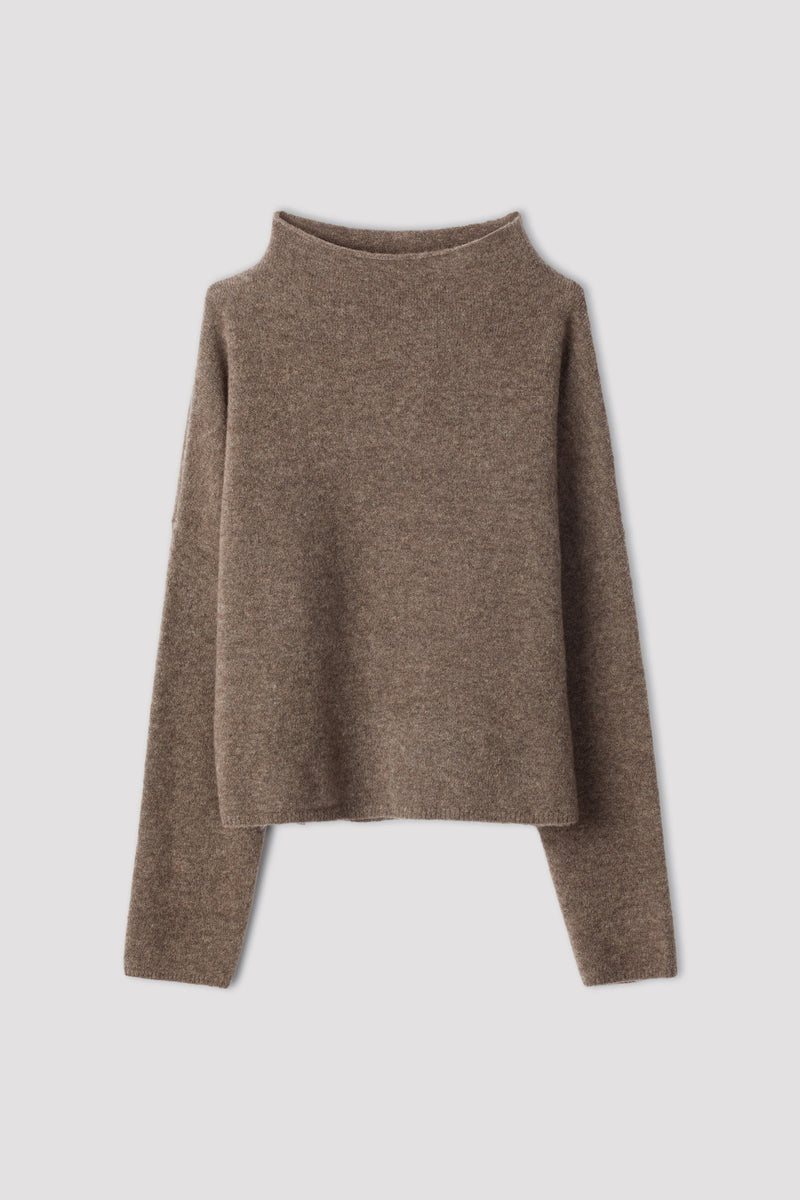 MIKA YAK FUNNELNECK SWEATER