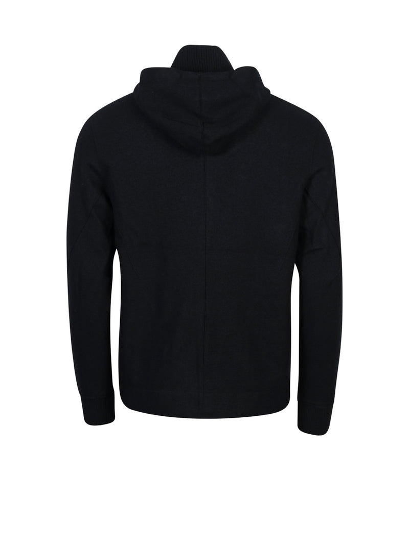 Jacke Wolle Black